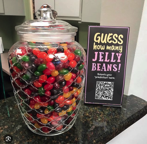 Jelly Beans and QR Code