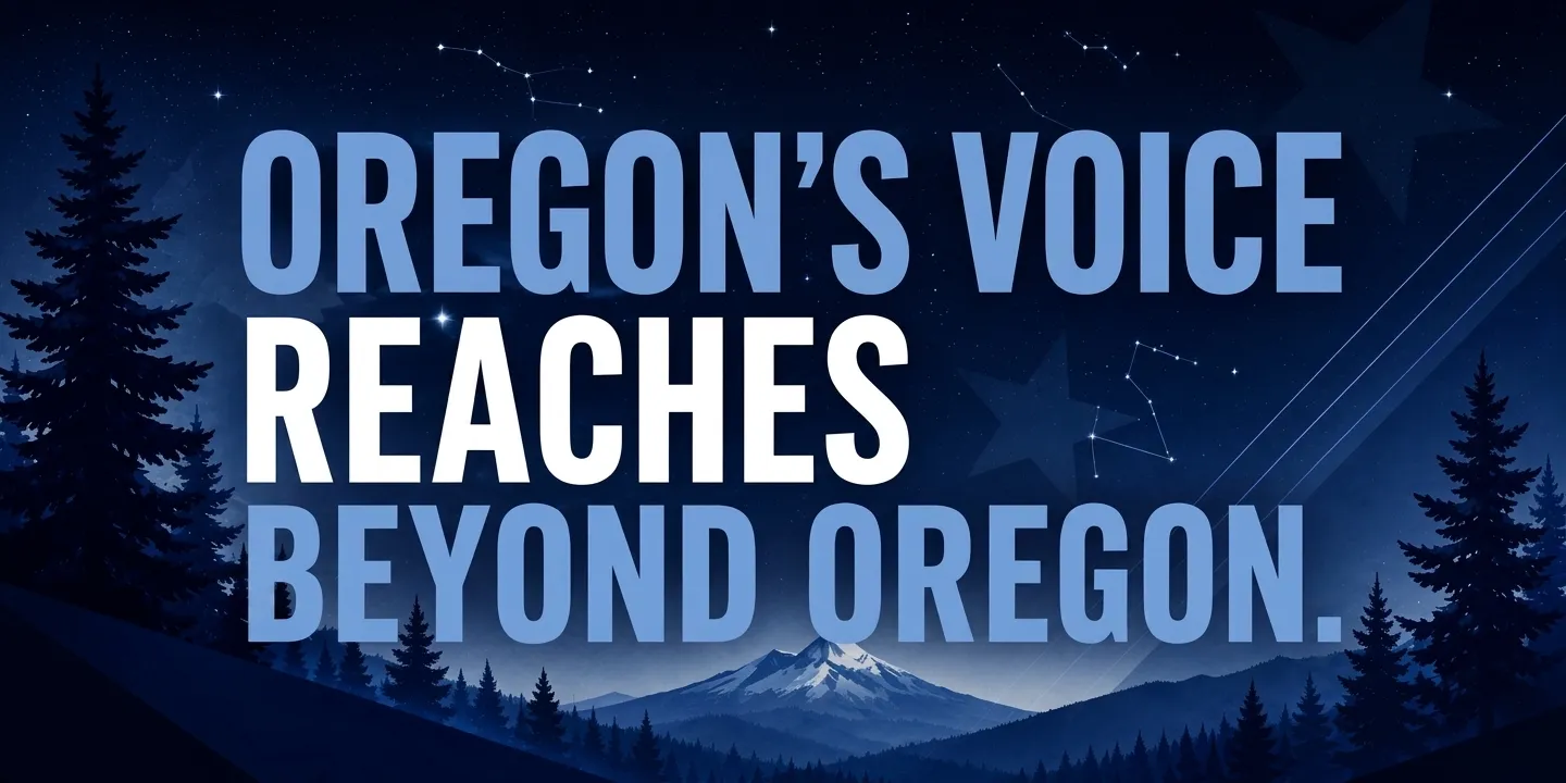 Oregon's voice