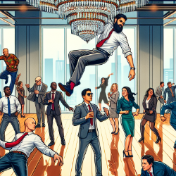 Office Christmas Party Frenzy