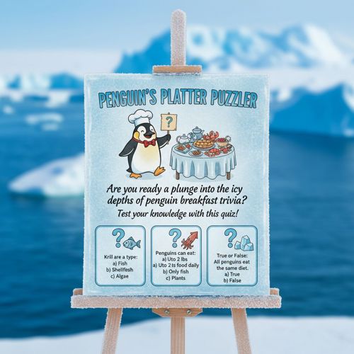 Penguin's Platter Puzzler